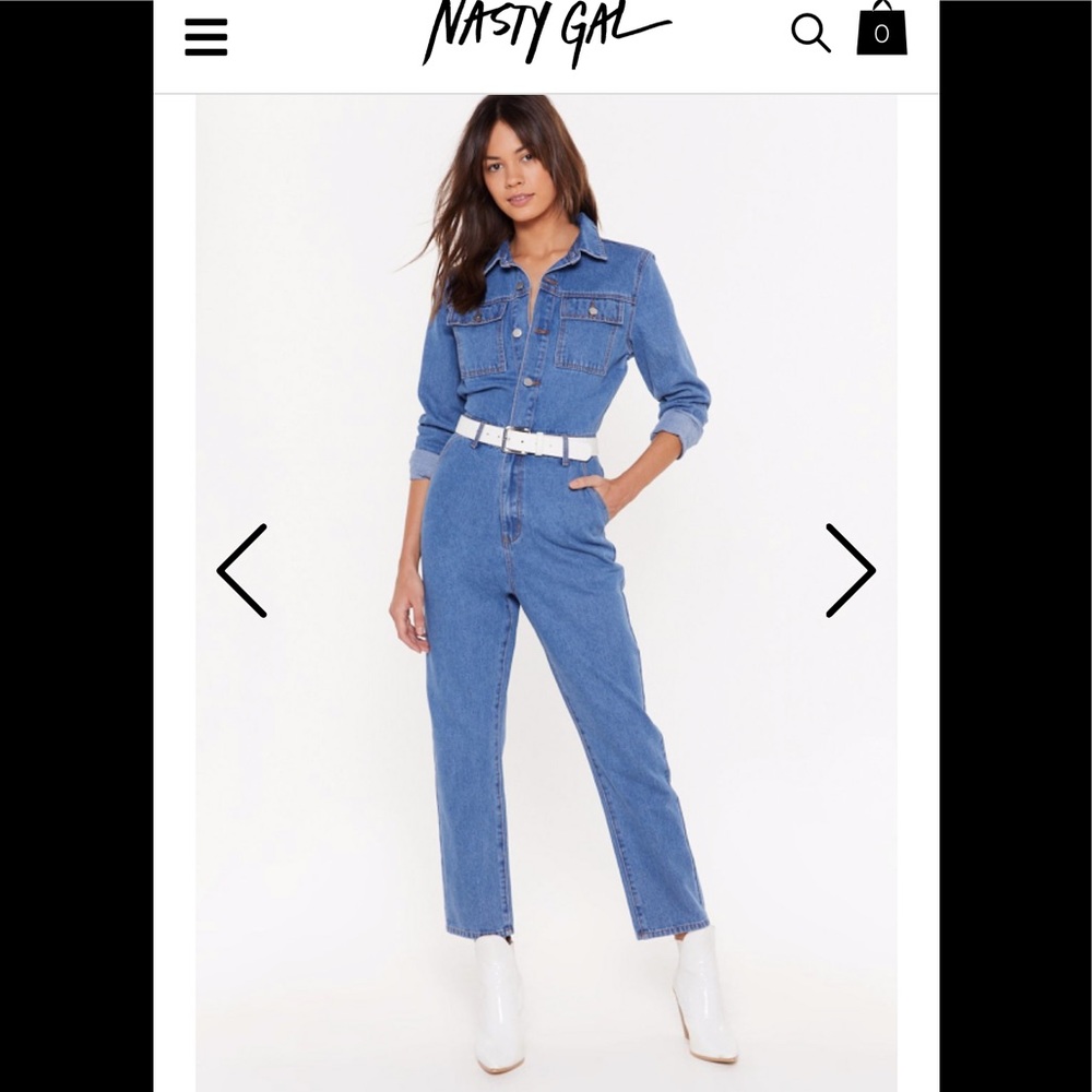 NWT Nasty Gal Boiler Suit